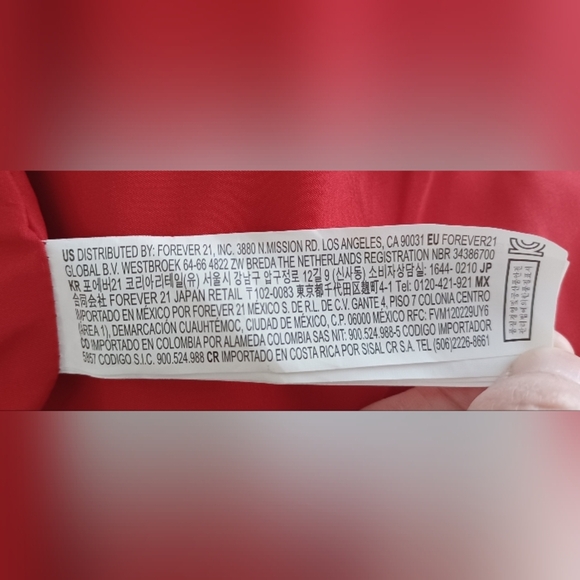 Forever 21 Men Checkered Black and White Trech Coat Red Lining Size Small - Picture 6 of 9